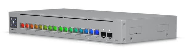 A 16-port, Layer 3 EtherlightingT switch 2.5 GbE