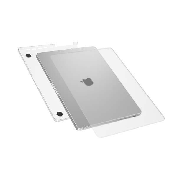 Epico Slim Shell for Macbook Pro M1/M2/M3/M4 16" (A2485/A2780/A2991/A3403/A3186) - matt transparent