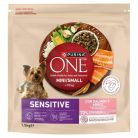 Purina ONE Sensitive Mini/Small Salmon & Rice, Dry food for dogs, Adult, 1.5kg