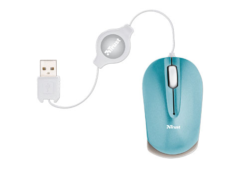 Trust Nanou Micro Mouse Blue