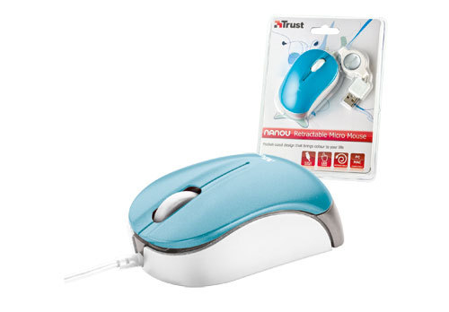 Trust Nanou Micro Mouse Blue