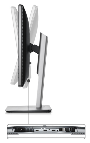 Dell 23.8" Professional P2415Q, 4K UHD, IPS - datorsk&auml;rm