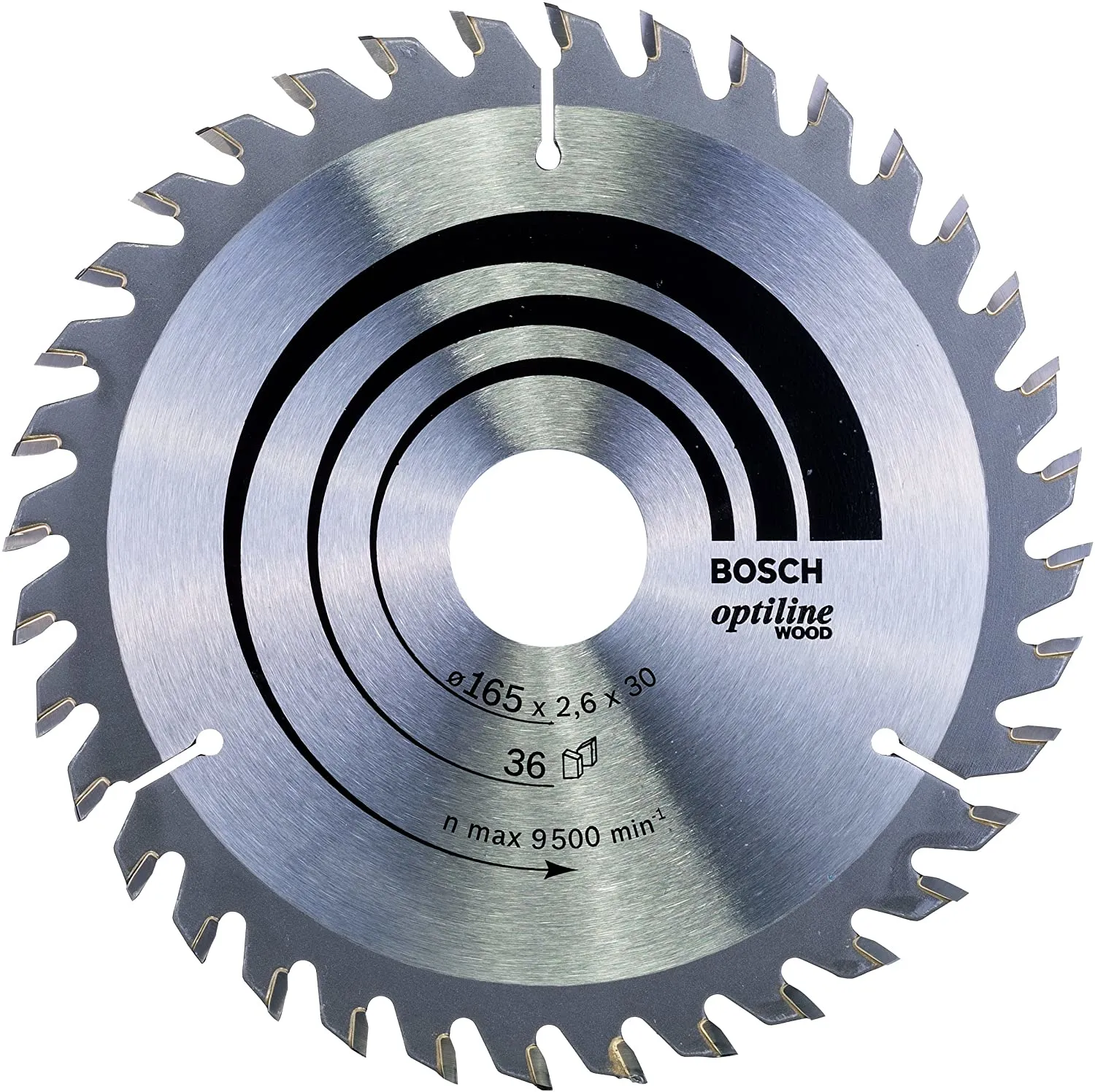 Bosch Circular Saw Blade Optiline 165x30