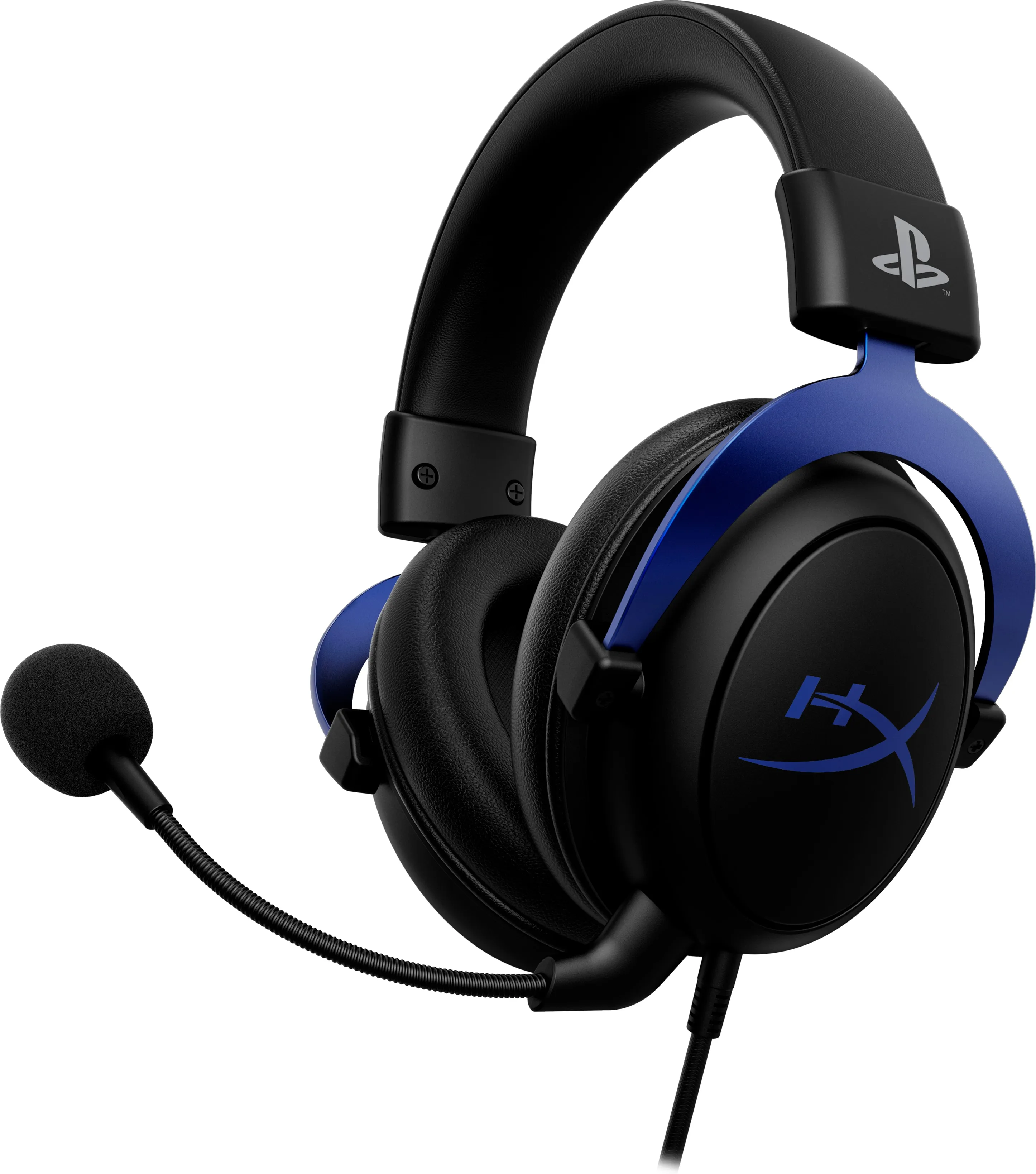HyperX Cloud Bl&aring; PS5 HHSC2-FA-BL/E - spelh&ouml;rlurar