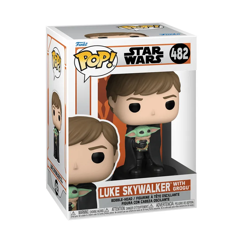 Funko POP! Star Wars - Luke with Grogu -figuuri (12.1 cm)
