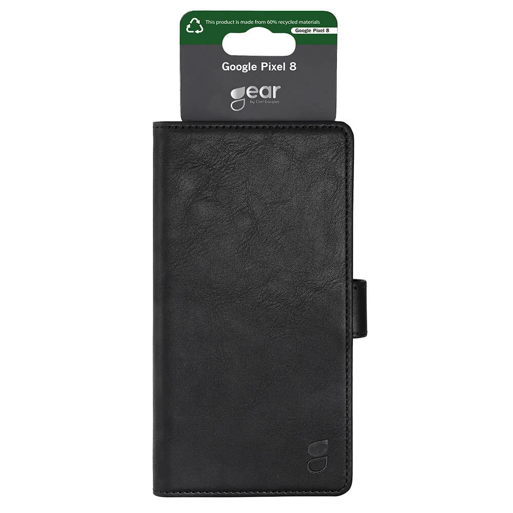 GEAR Wallet, Google Pixel 8 -lompakkokotelo, Musta