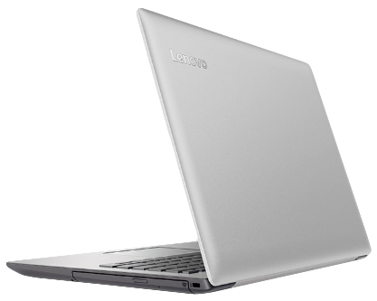 Lenovo 14" IdeaPad 320, 8 Gt RAM, 256 Gt SSD, Win 10 Home -kannettava, Hopea