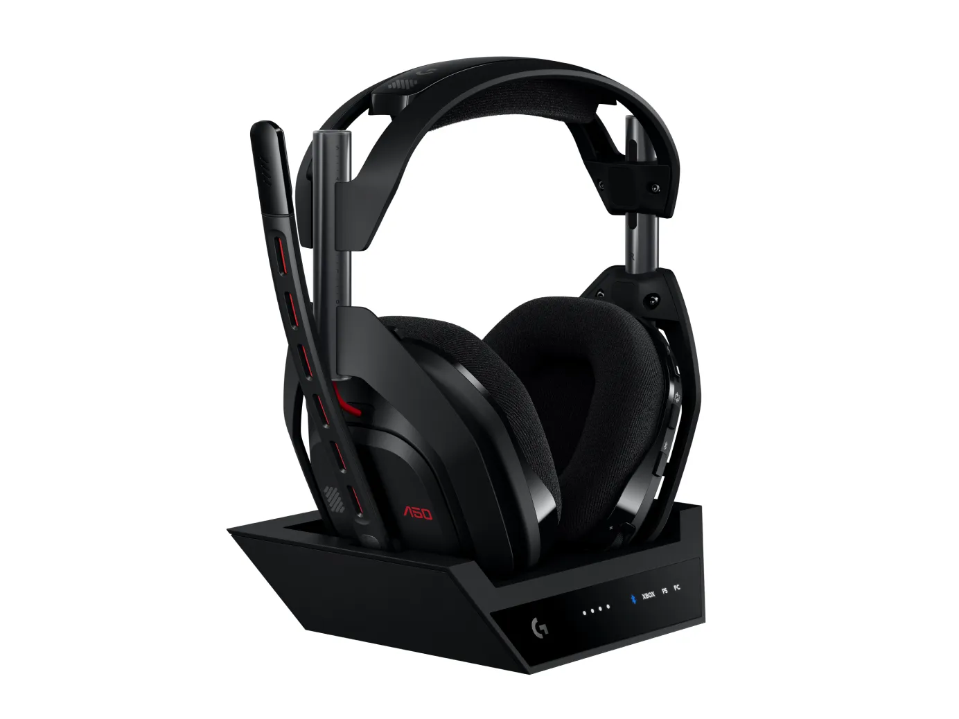 Logitech Astro A50 Gen 5 trådlös gaming headset + basstation, svart