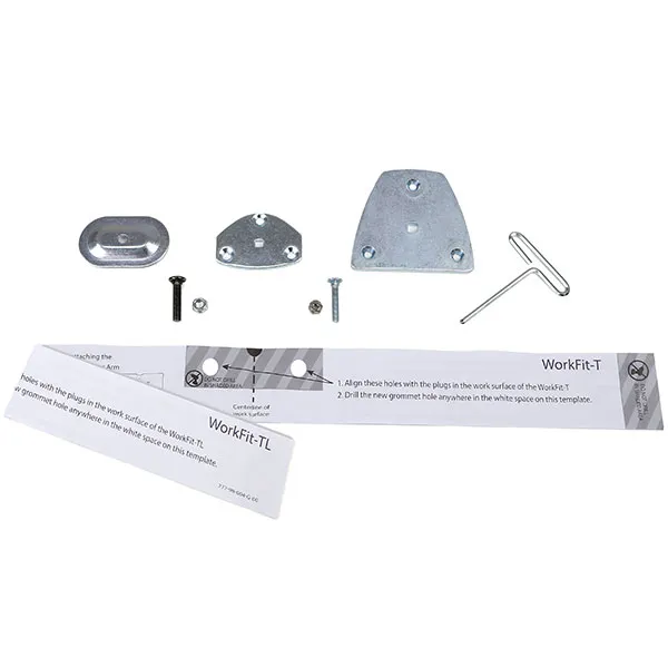 ERGOTRON LX Arm mount grommet accessory kit for WorkFit-T or TL