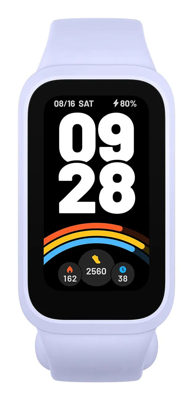 Xiaomi Smart Band 9 Active TFT aktivitetsarmband, lila