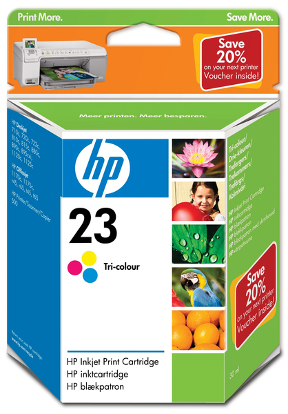 HP No23 Ink Cart/3c 121g f DJ RF ML