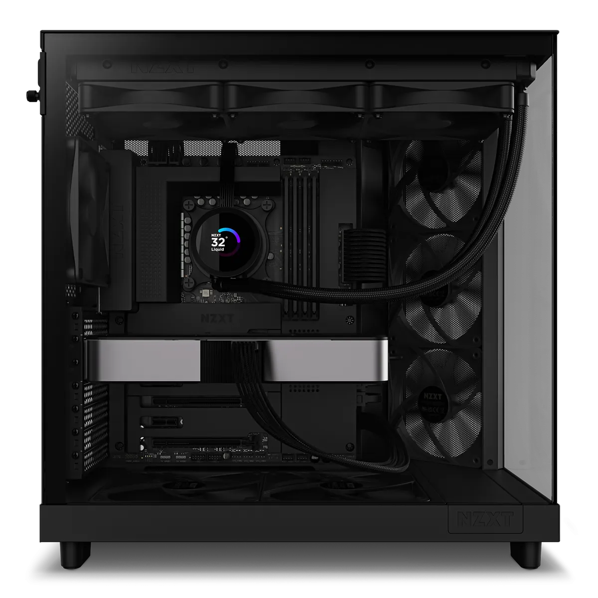 NZXT H6 Air Flow - Mid Tower case, Black