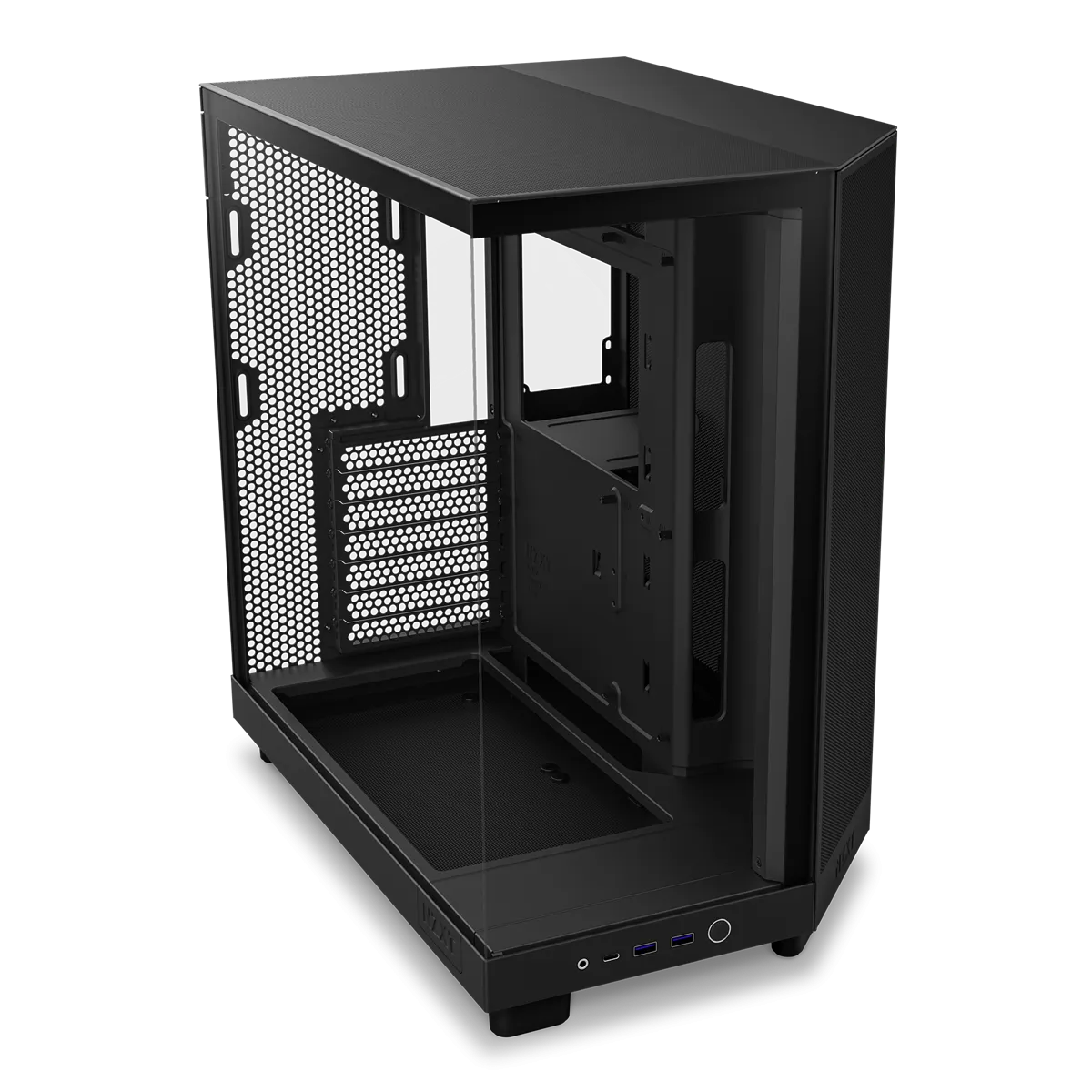 NZXT H6 Air Flow - miditornikotelo, Musta