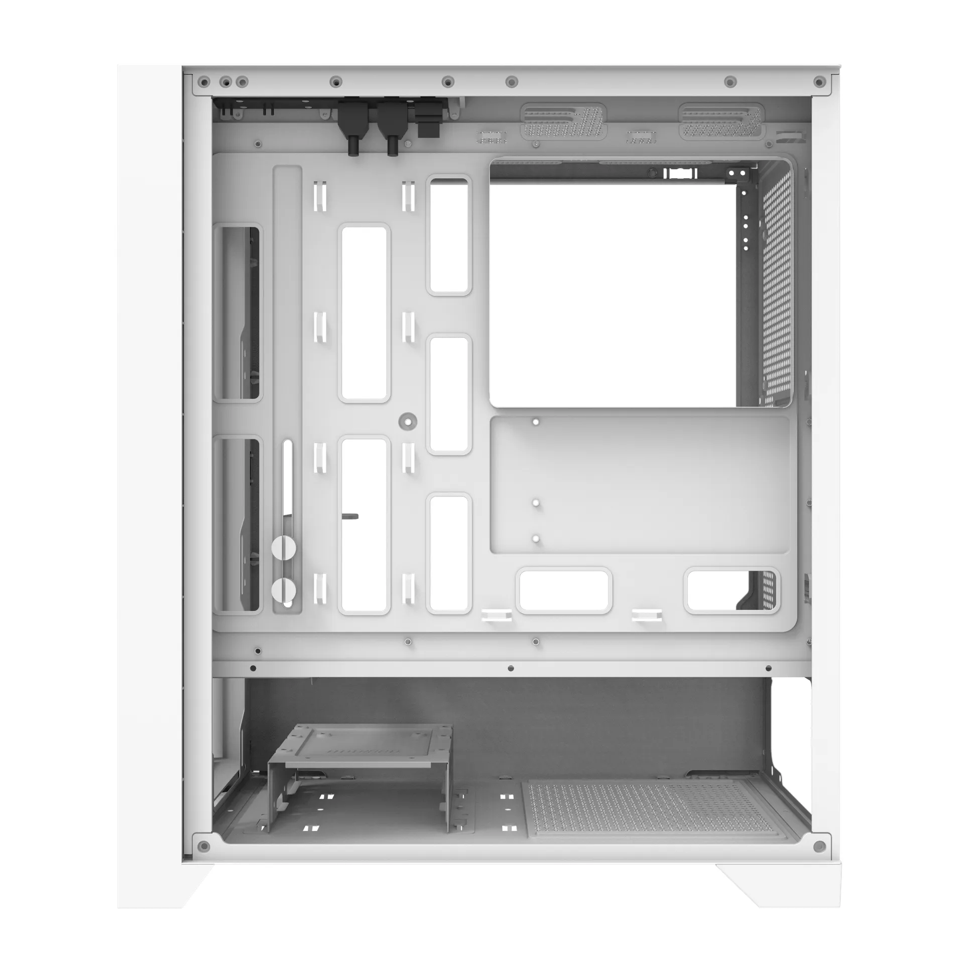 DARKFLASH DRX70 MESH Midi-Tower Case with window, White