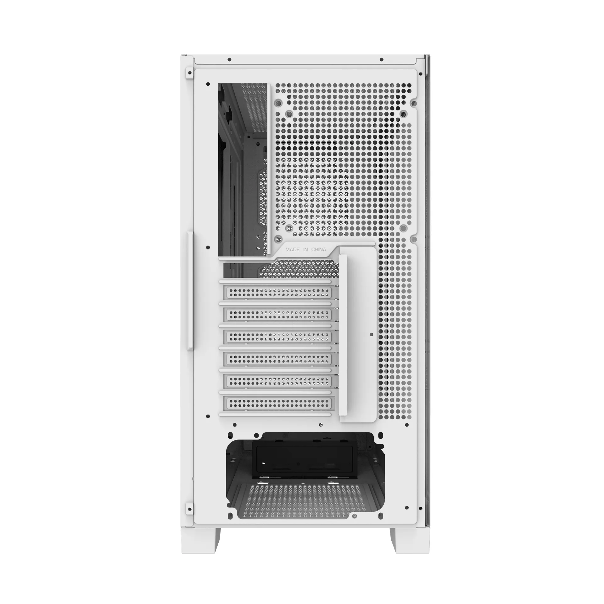DARKFLASH DRX70 MESH Midi-Tower Case with window, White