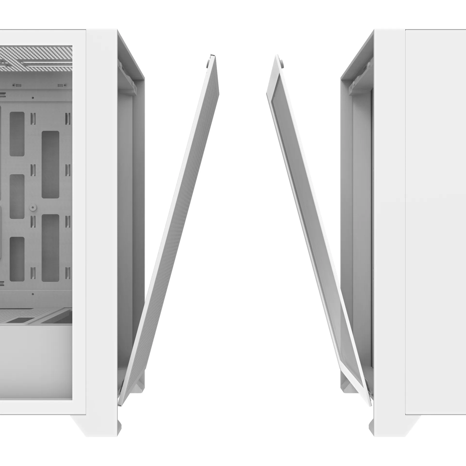 DARKFLASH DRX70 MESH Midi-Tower Case with window, White