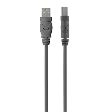 Belkin USB-A - USB-B - kabel, 4,8 m, Grå