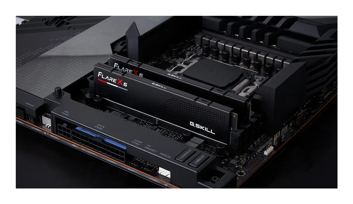 G.Skill 128GB (2 x 64 GB) DDR5 6000MHz CL36 1.25V Flare X5 Black
