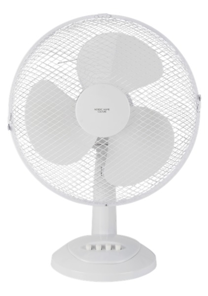 Nordic Home FT-532, 31cm - desk fan, white