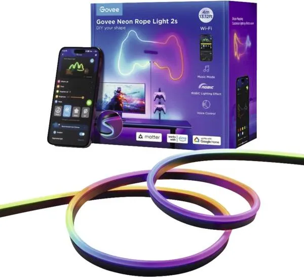 Govee Neon Rope Light 2 - light strip, 4 meters