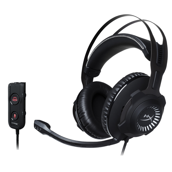 HyperX Cloud Revolver S -pelikuulokkeet mikrofonilla, musta