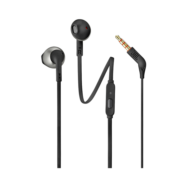 JBL Tune 205 - in-ear h&ouml;rlurar, Svart