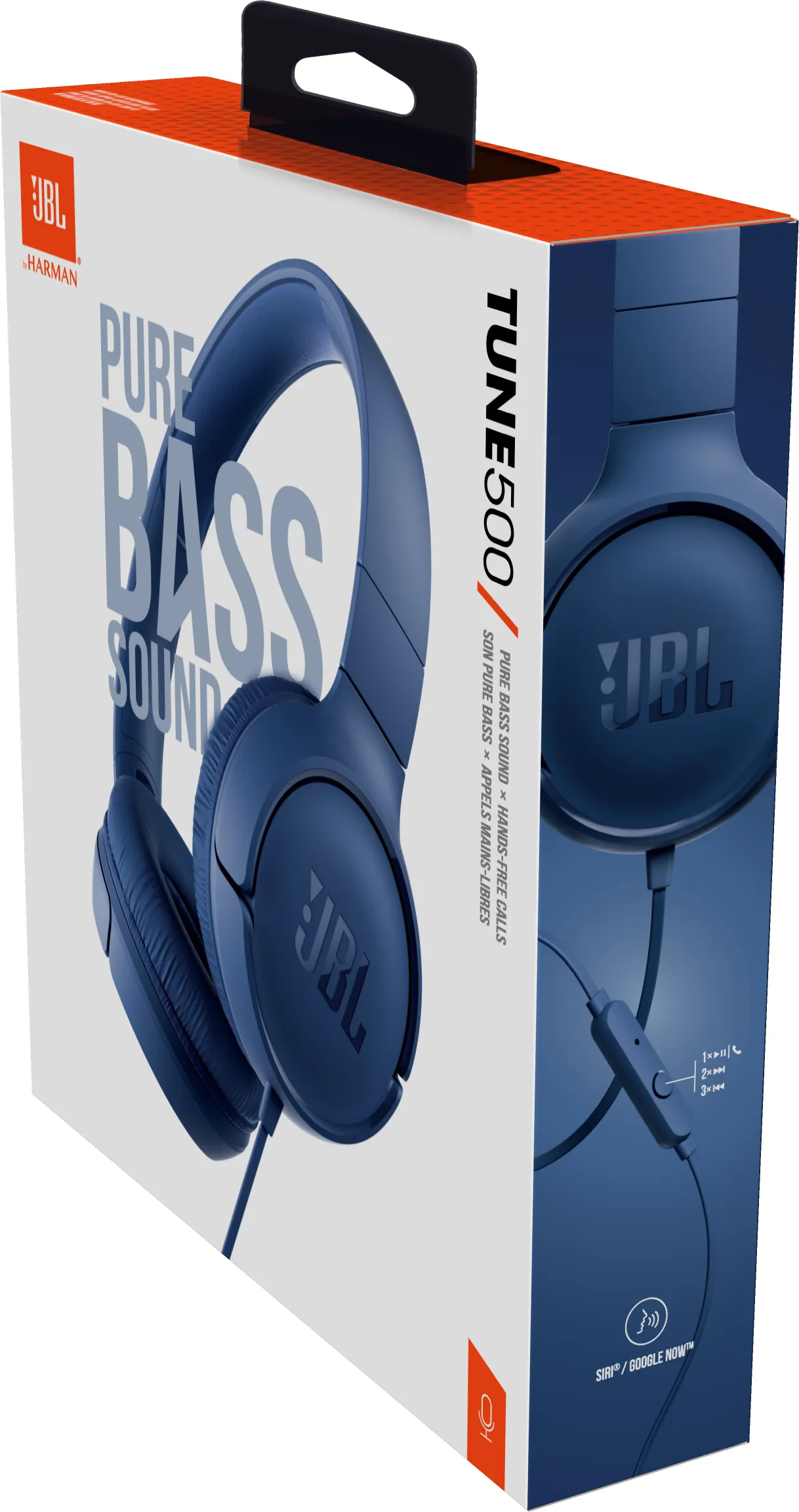JBL Tune 500 - headphones, blue
