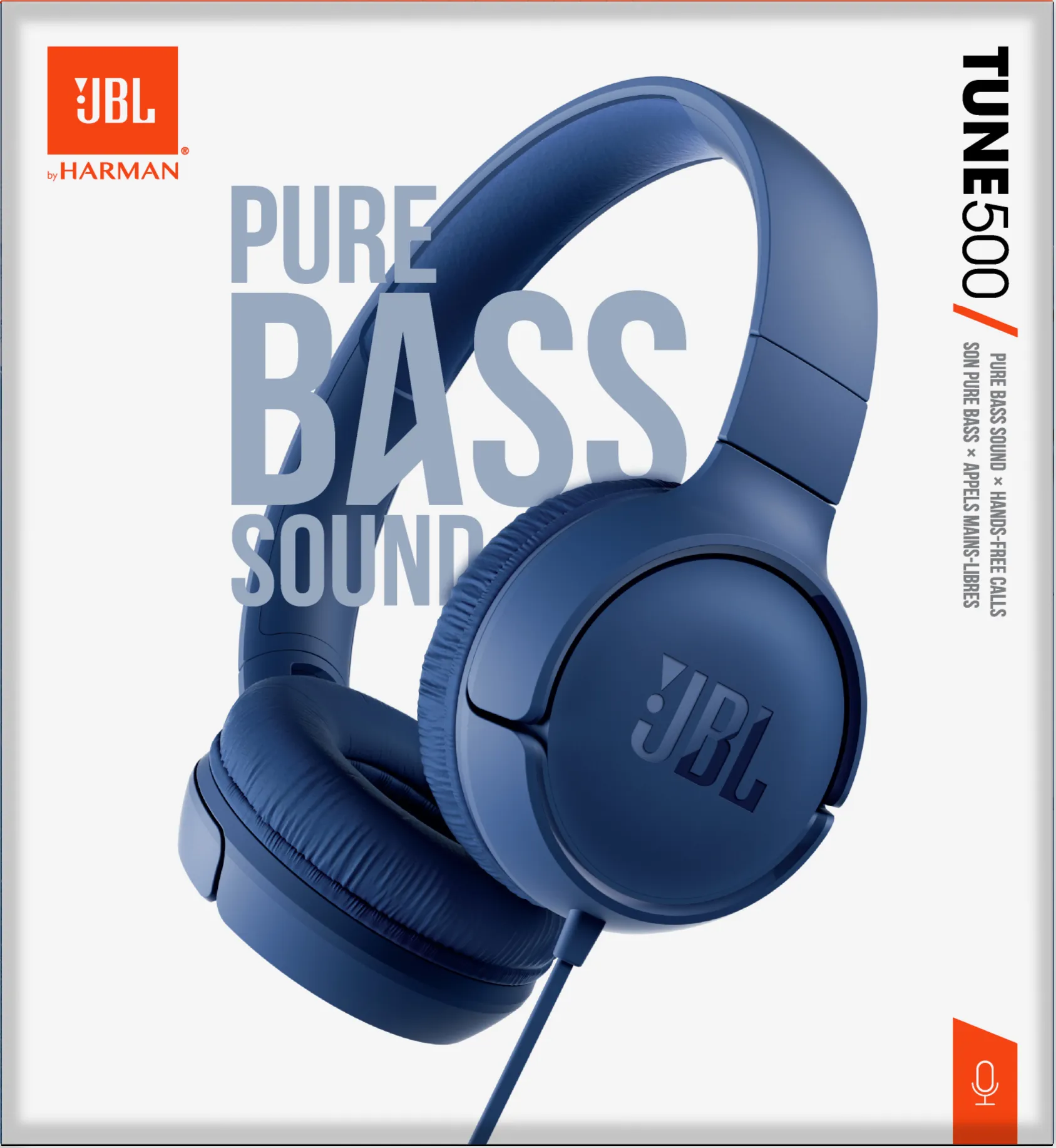 JBL Tune 500 - headphones, blue