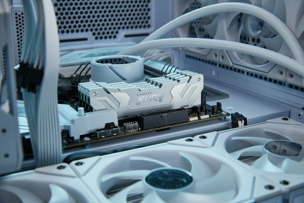 Kingston FURY 24GB 8800MT/s DDR5 CL42 CUDIMM FURY Renegade White 24GB (1 x 24 GB) DDR5 8800 MT/s, CL42 - memory