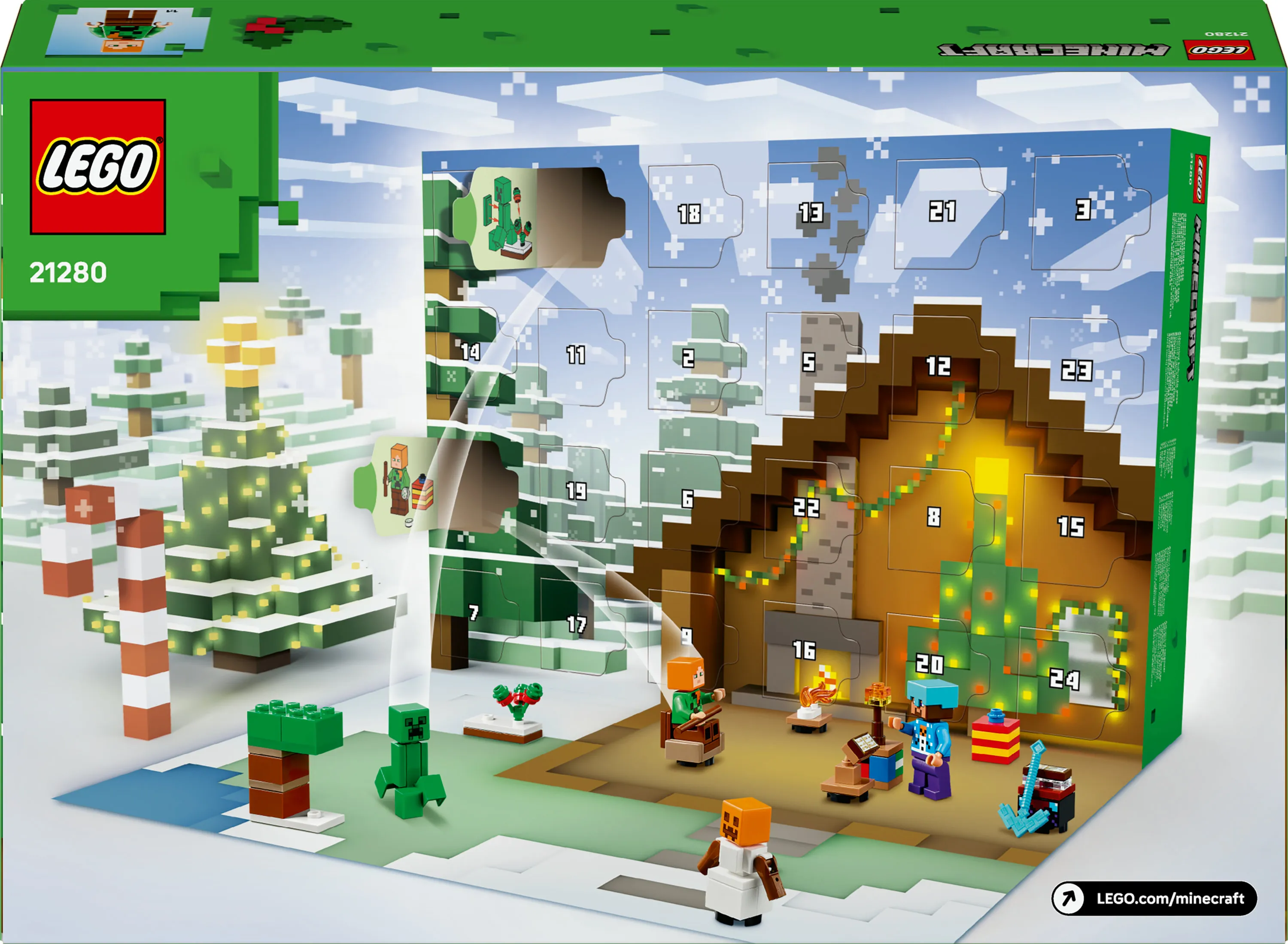 LEGO Minecraft Advent Calendar 2025 21280 LEGO Minecraft Advent Calendar 2025 21280