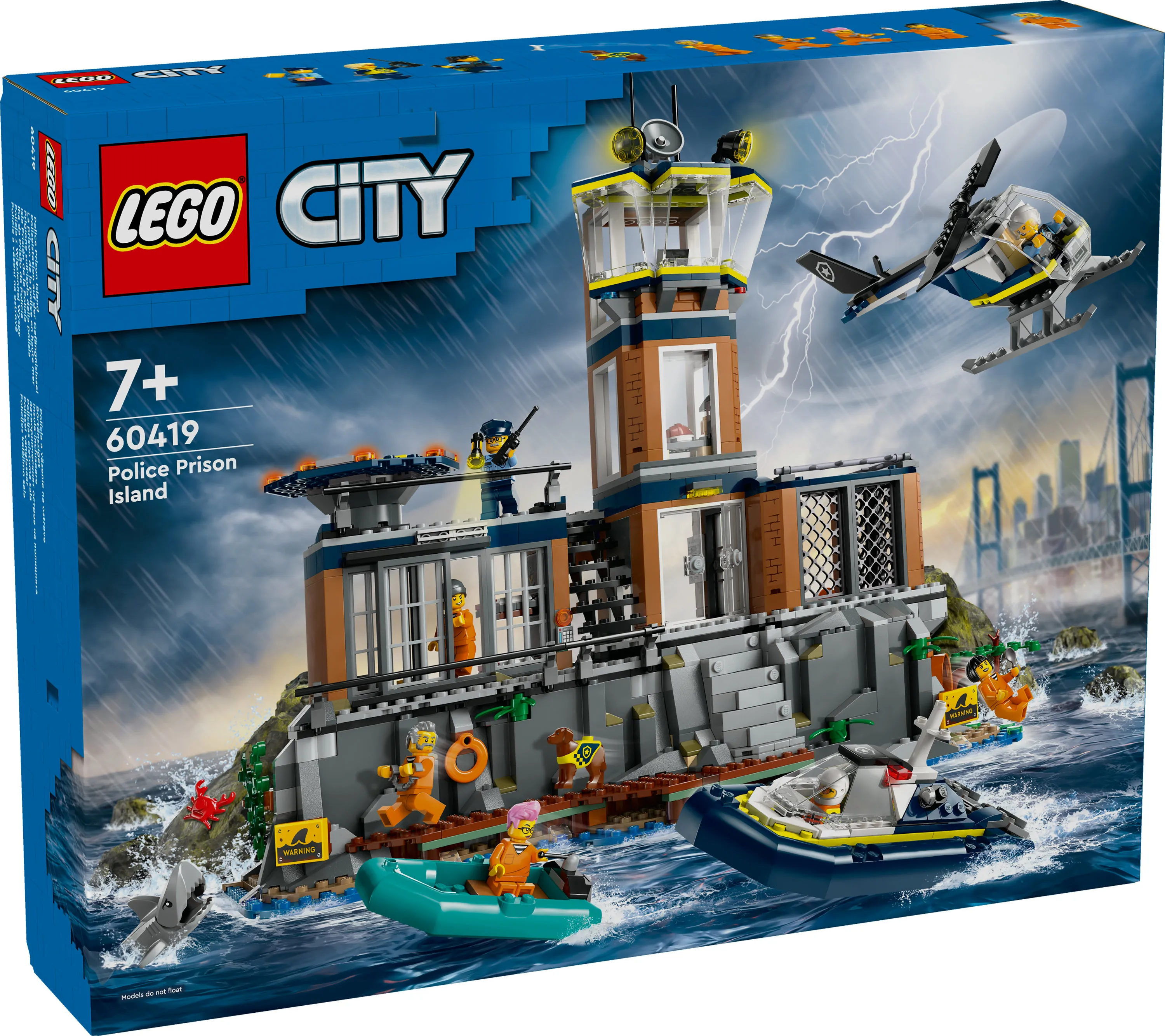 LEGO City Polis F&auml;ngelse&ouml; 60419