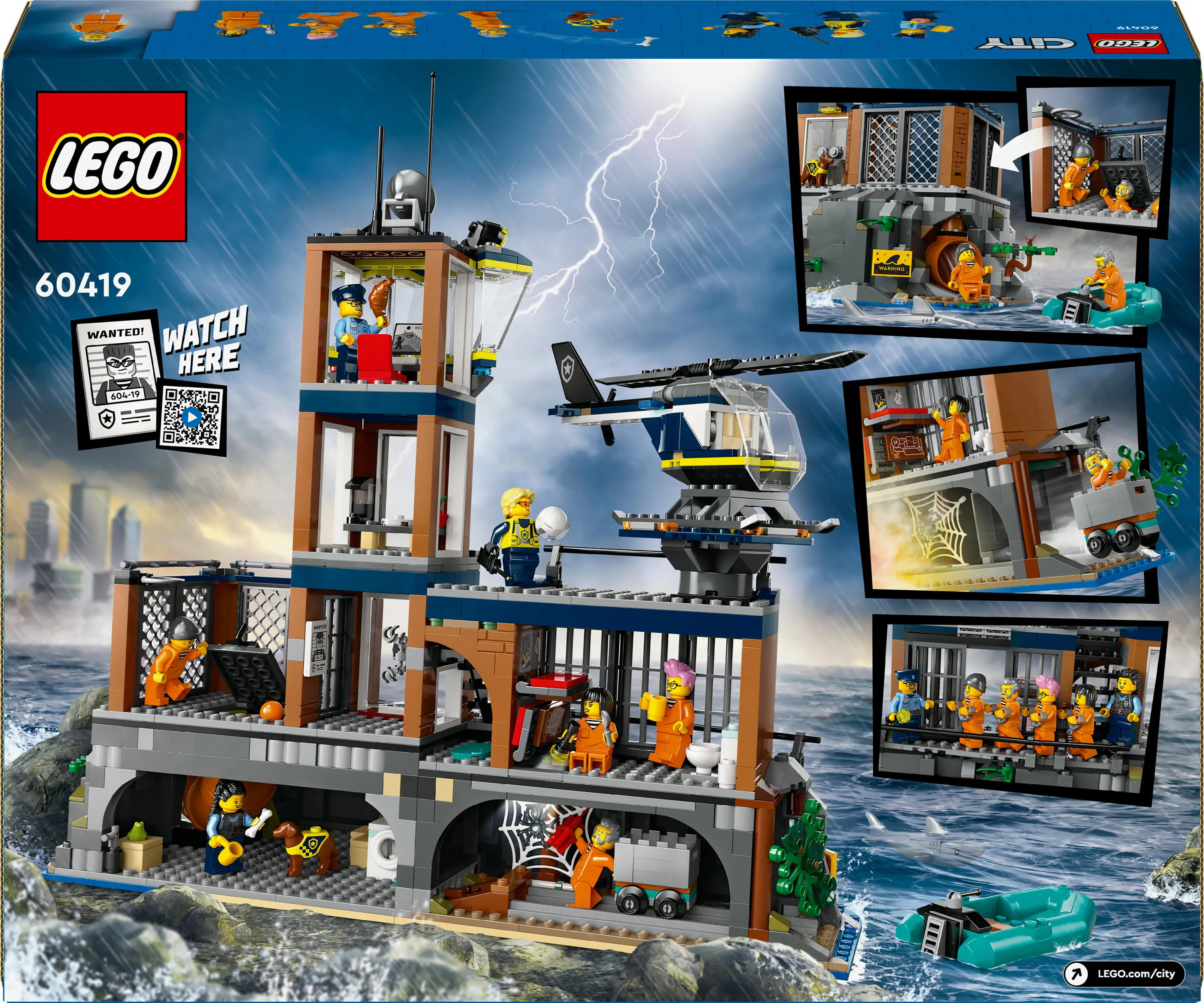 LEGO City Polis F&auml;ngelse&ouml; 60419
