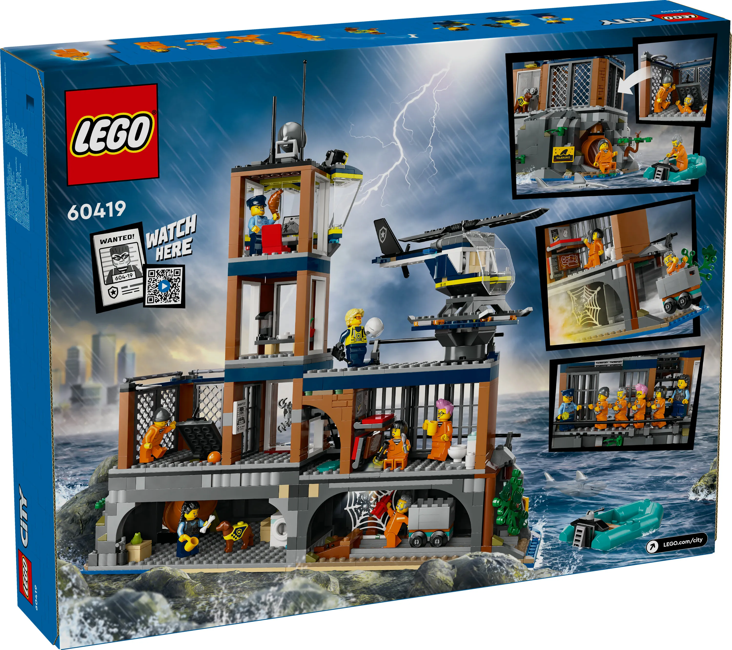 LEGO City Polis F&auml;ngelse&ouml; 60419