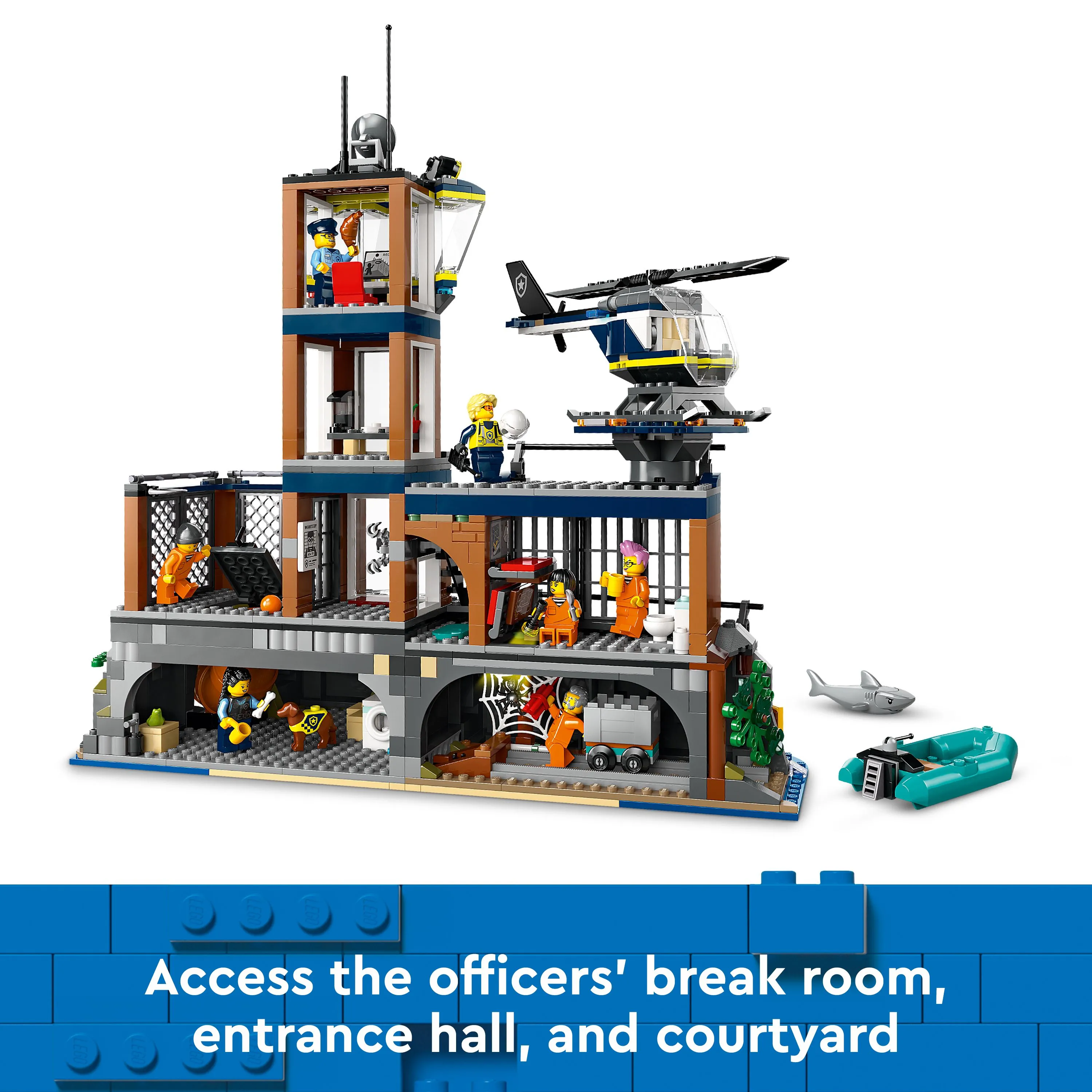 LEGO City Polis F&auml;ngelse&ouml; 60419