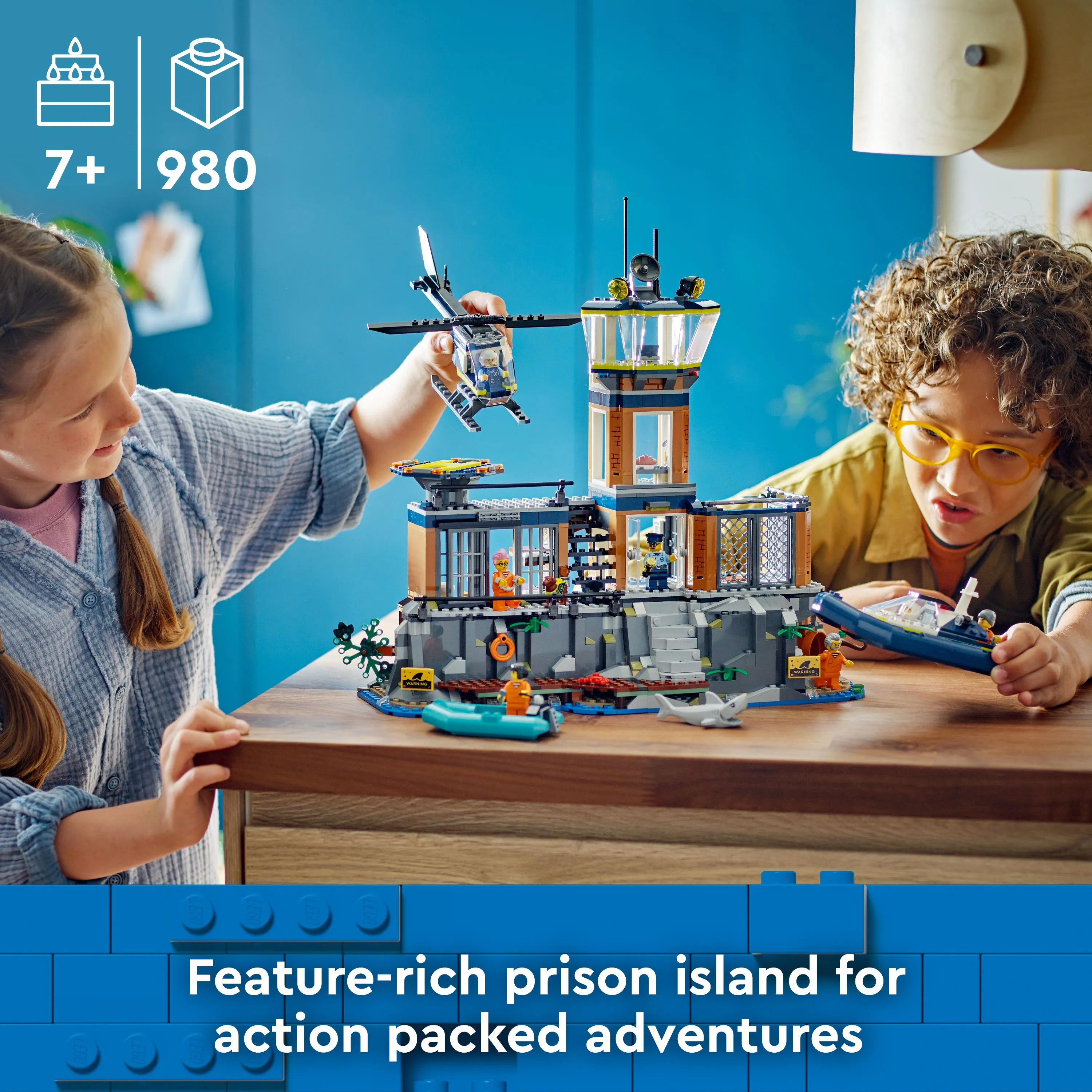 LEGO City Polis F&auml;ngelse&ouml; 60419
