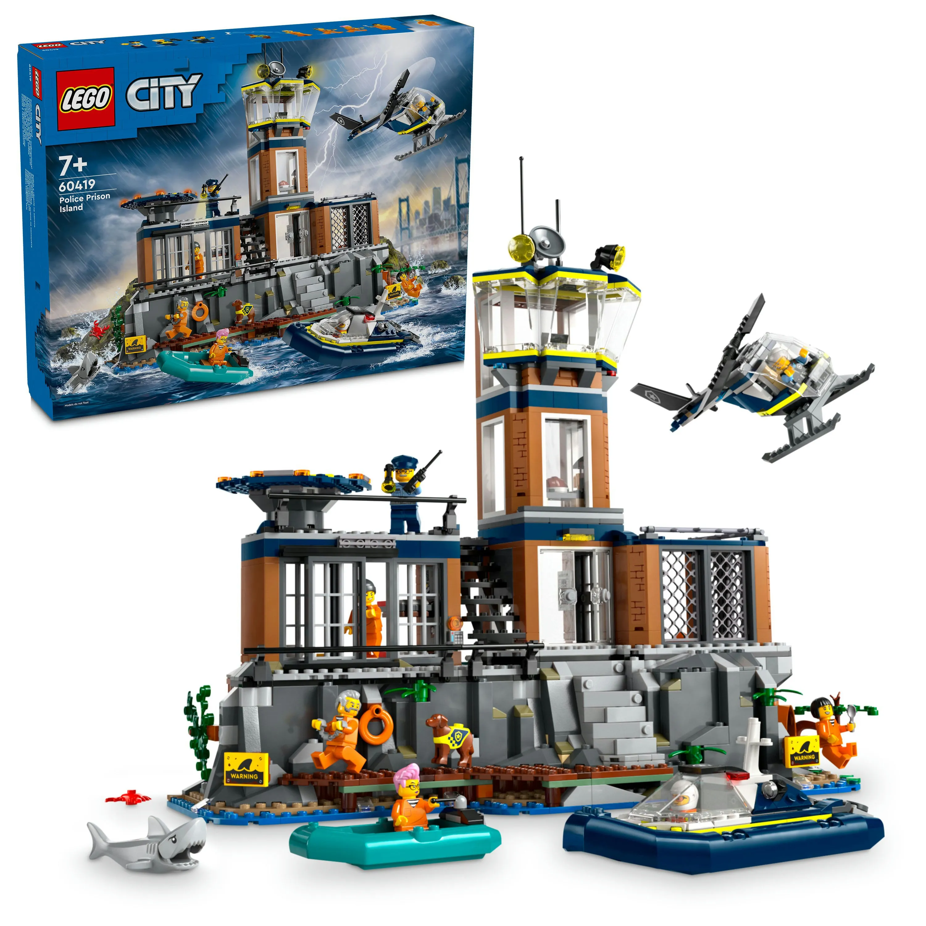 LEGO City Polis F&auml;ngelse&ouml; 60419