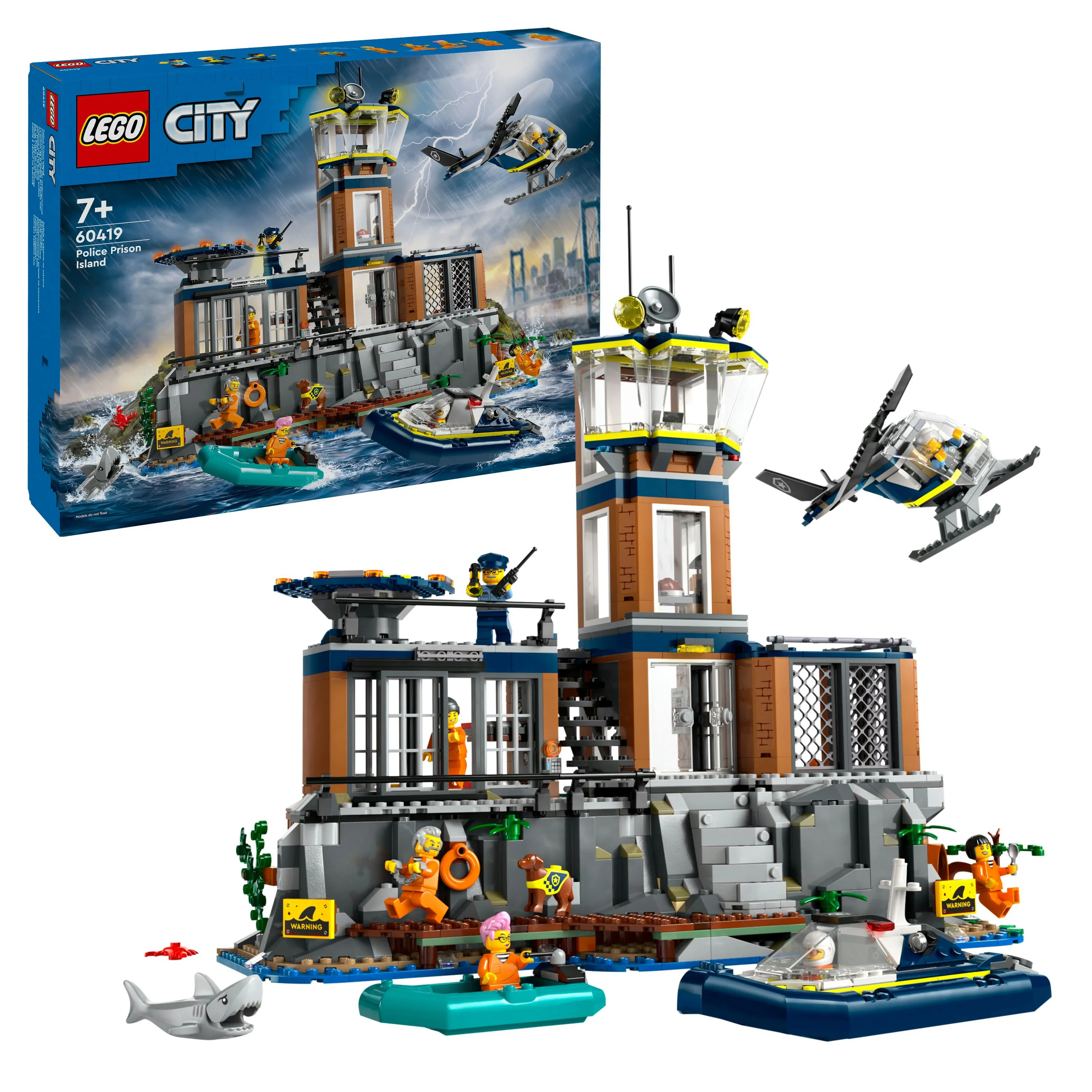 LEGO City Polis F&auml;ngelse&ouml; 60419