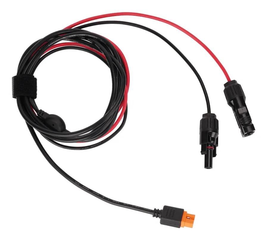 EcoFlow LMC4-XT60i Solar Charging Cable MC4 to XT60i 3.5 meters Black/Red