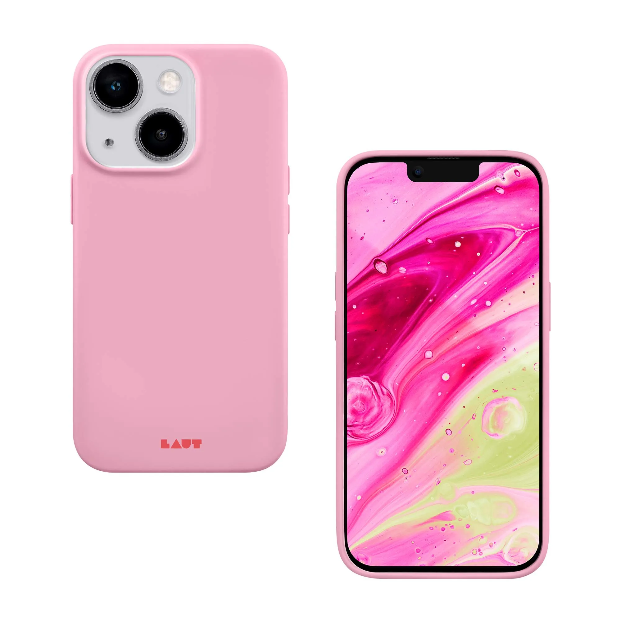 LAUT HUEX PASTELS case for iPhone 14 PINK