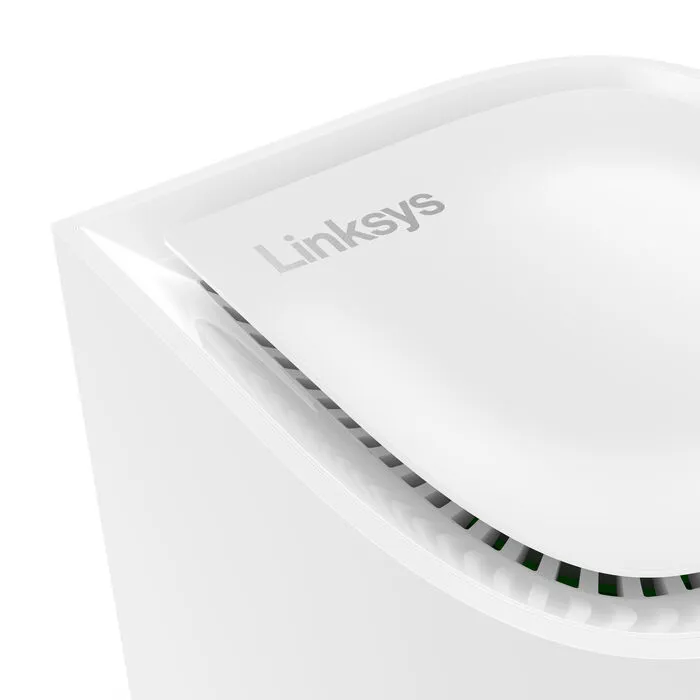 Linksys Velop Pro 7 MBE7002 -mesh WiFi -j&auml;rjestelm&auml;, Wi-Fi 7, BE11000, Tri-band, 2 kpl, 2,5G WAN -portilla, valkoinen