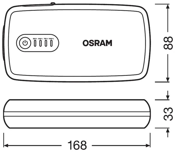 Osram Automotive BATTERYstart 300 - hj&auml;lpstartare