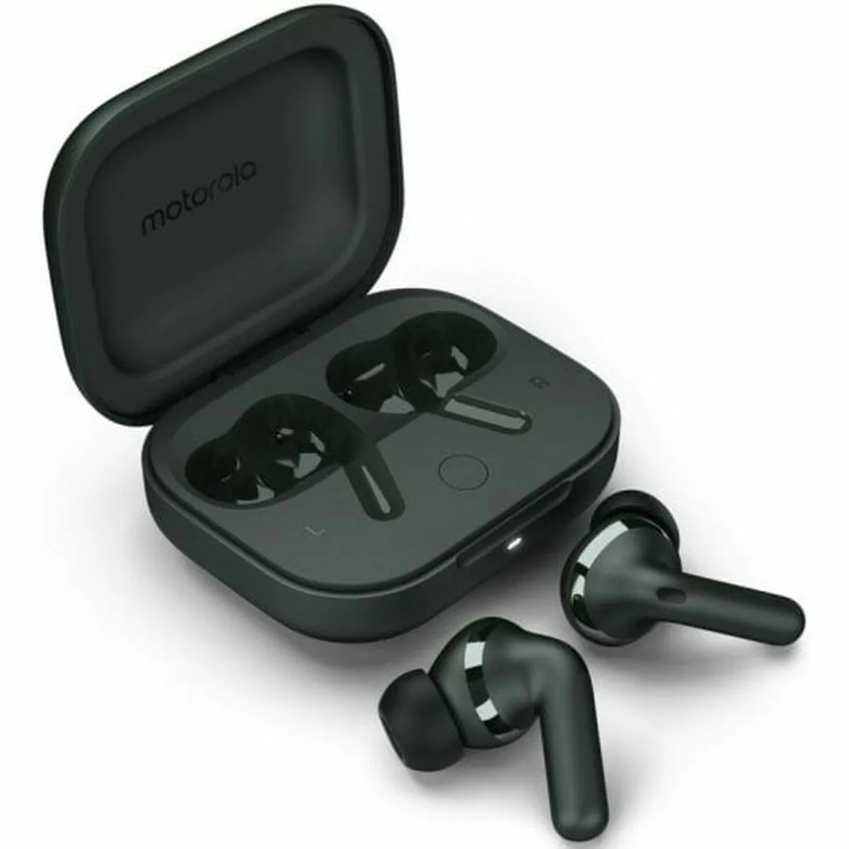Motorola Moto Buds+ - trådlösa in-ear hörlurar, forest grey