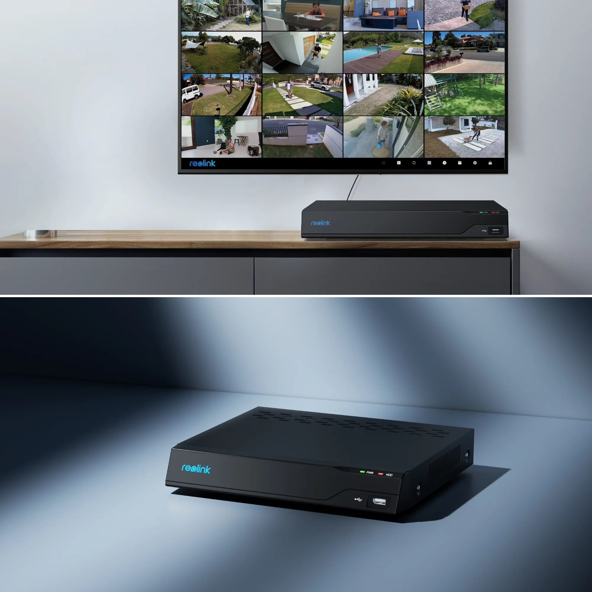 Reolink NVS16 NVR 16CH PoE 4TB -videotallennus Reolink NVS16 NVR 16CH PoE 4TB -videotallennus