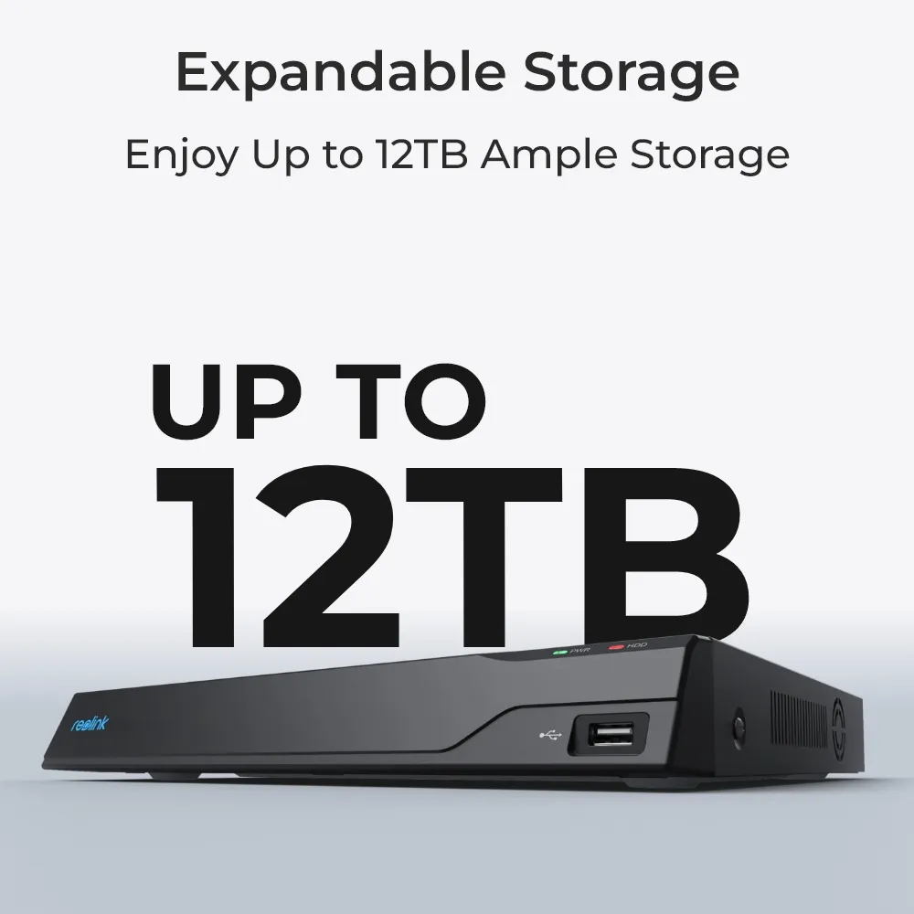 Reolink NVS16 NVR 16CH PoE 4TB -videotallennus Reolink NVS16 NVR 16CH PoE 4TB -videotallennus