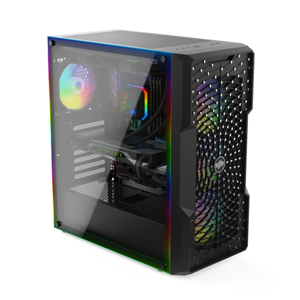 SilentiumPC Astrum AT6V EVO TG ARGB Pure Black