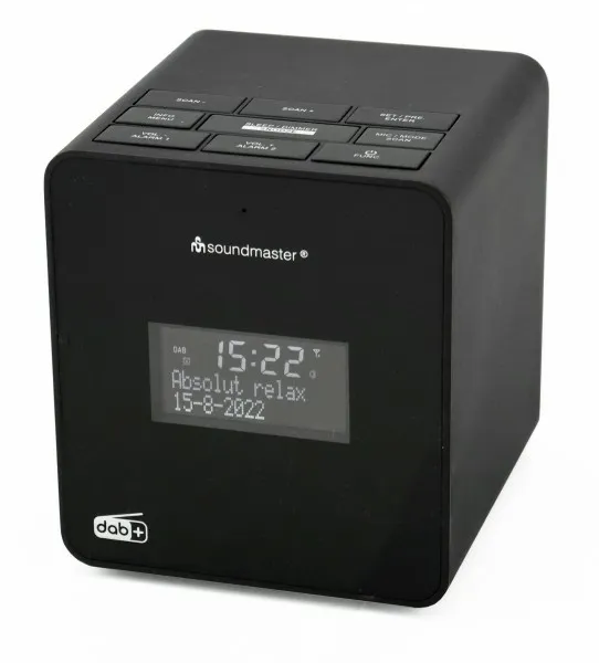 UR109SW Klockradio med inspelning för eget meddelande