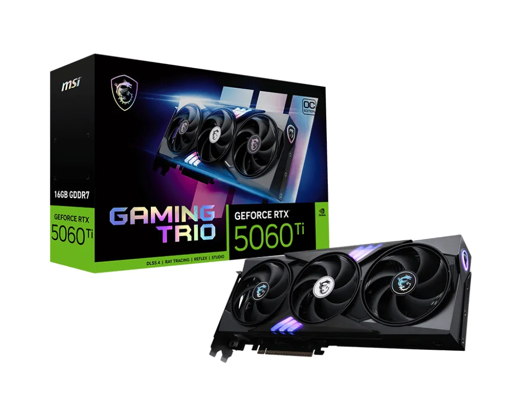 MSI GeForce RTX 5060 Ti Gaming Trio OC 16GB - graphics card