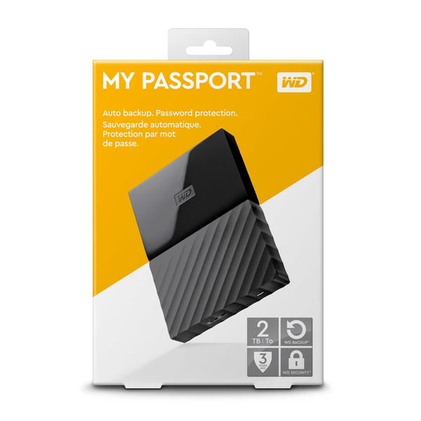 Western Digital My Passport 2TB ‐ulkoinen kovalevy