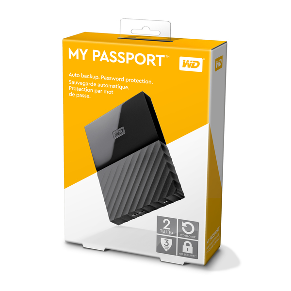 Western Digital My Passport 2TB ‐ulkoinen kovalevy