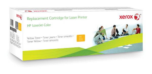 Xerox - Keltainen - rumpusarja (vaihtoehto: HP 824A, HP CB386A) malleihin HP Color LaserJet CM6030, CM6040, CP6015